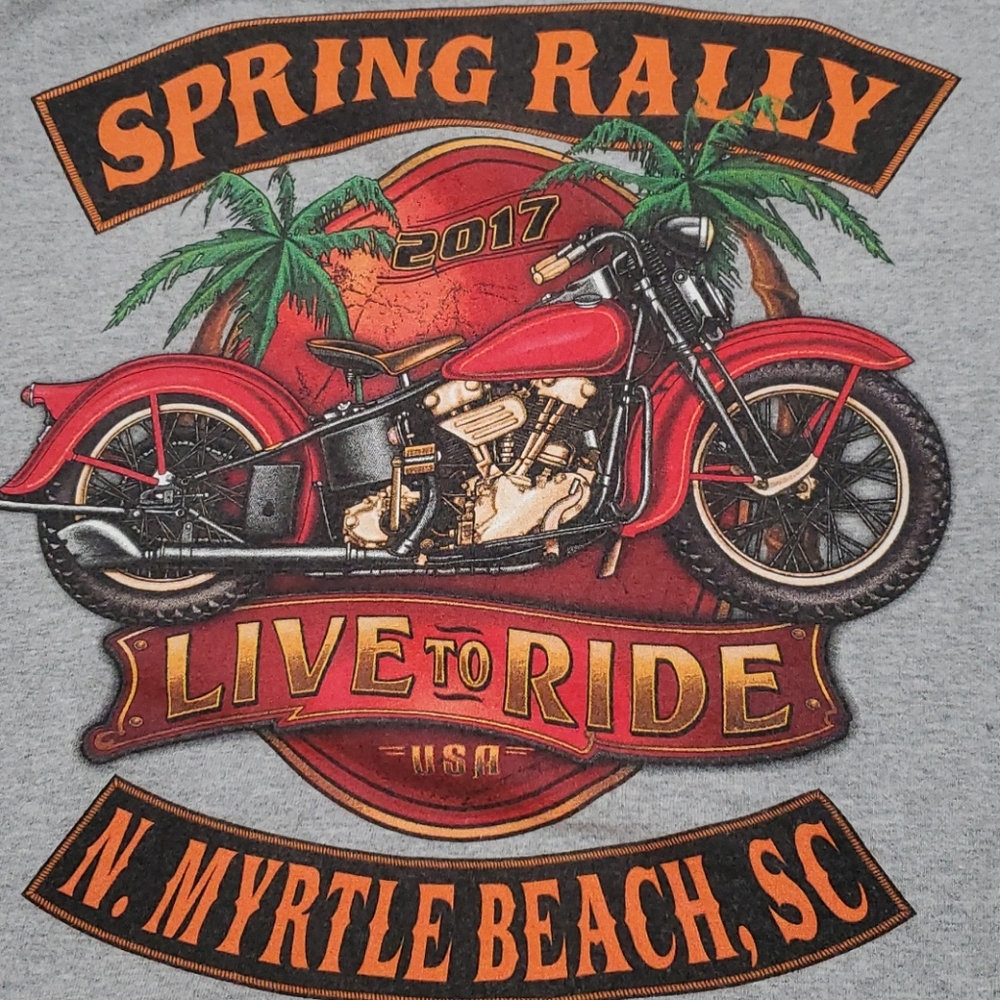 NWOT 2017 Myrtle Beach Rallly Tee